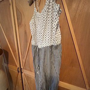 J Crew Summer T-Strap Romper